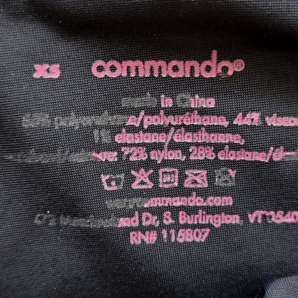 Commando Faux Leather Legging black XS Perfect Control - Picture 9 of 10